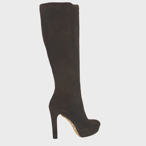 NIB  GUCCI SUEDE KNEE HIGH BOOTS - Picture 1 of 7
